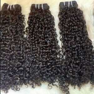 Steam Curly Hair Extensions 1b